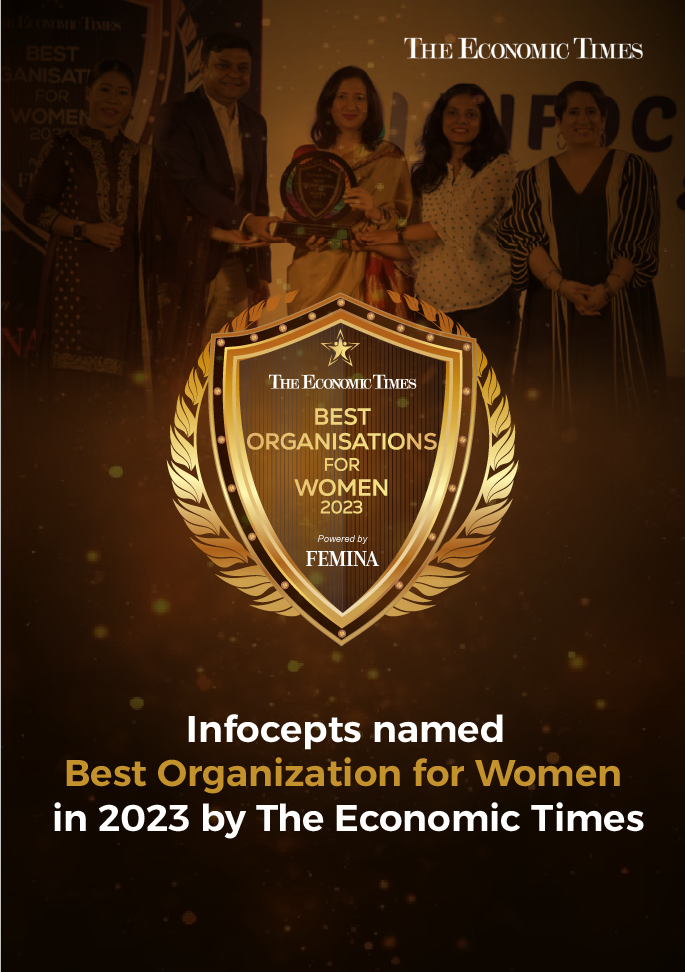 Infocepts Featured in The Economic Times Best Organizations for Women Coffee Table Book - Page 4