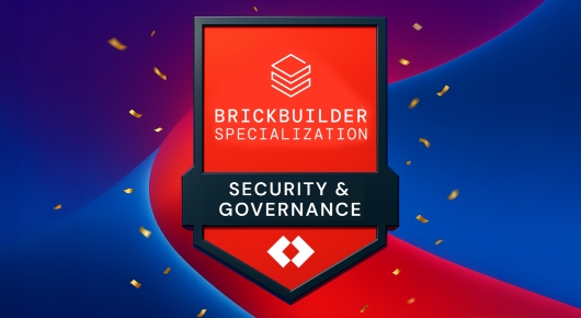 Databricks Brickbuilder Specialization status for Security & Governance