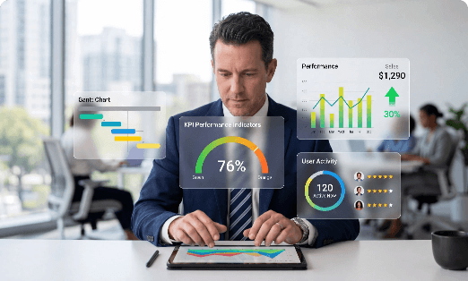 Surface Real-Time Leadership Dashboards