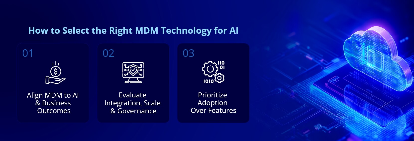 Infocepts - How To Select The Right MDM Technology For AI