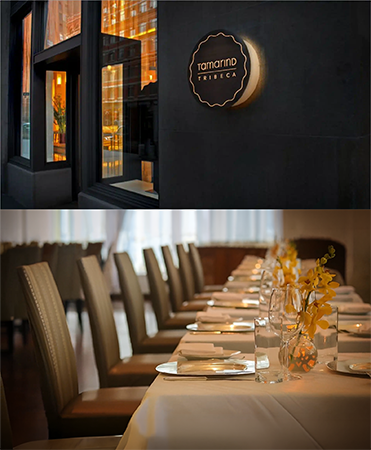 Tamarind Tribeca, New York - venue for the Infocepts x Discern Security CISO Roundtable and Dinner