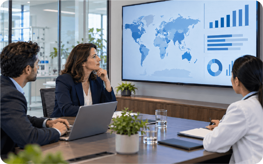 Infocepts - Case Study - How Pharma Commercial Operations Analytics Linked Marketing to Sales