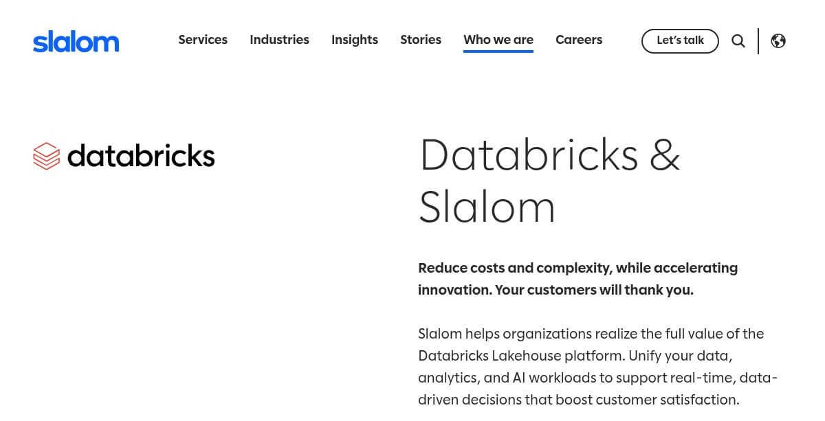 8. Slalom: Best for a Boutique-Feel National Consultancy with CME History